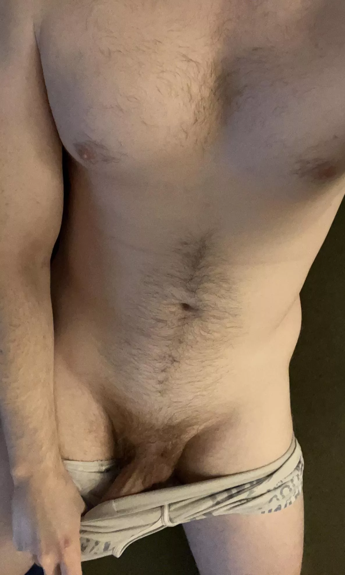 Looks like you’re about to earn the “big hairy cock” achievement bro 😈