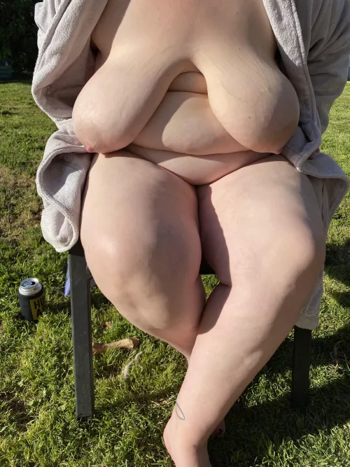 Love being naked outside