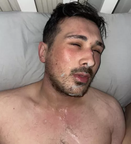 Love getting covered in cum