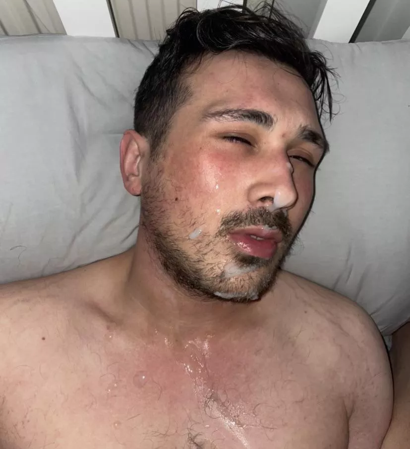Love getting covered in cum
