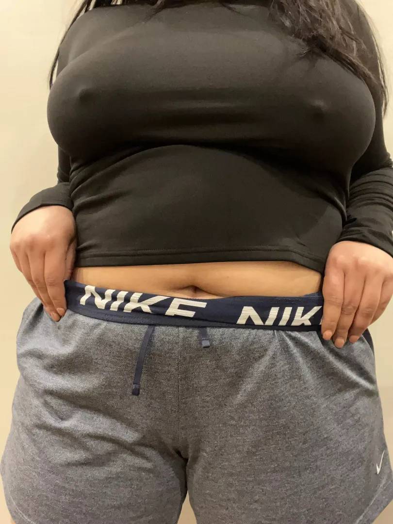Love going braless in the winter
