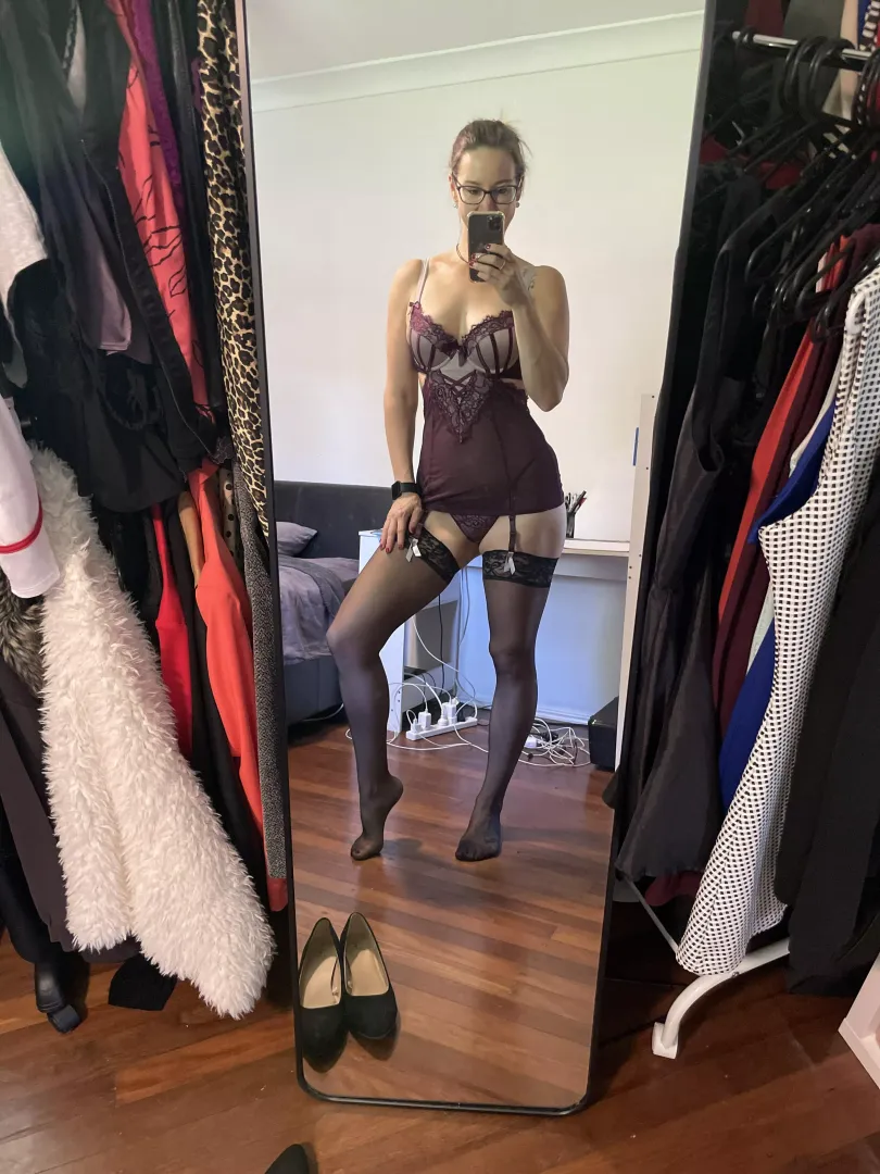 Love my growing lingerie collection ✨