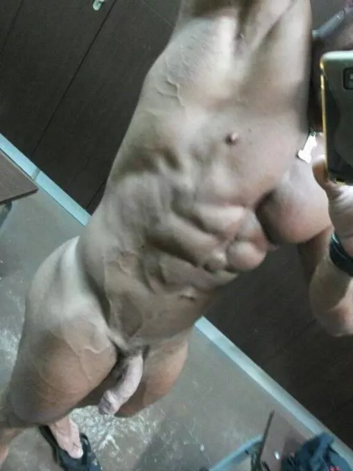 love showing off in the locker roo(m) after training...anyone else?
