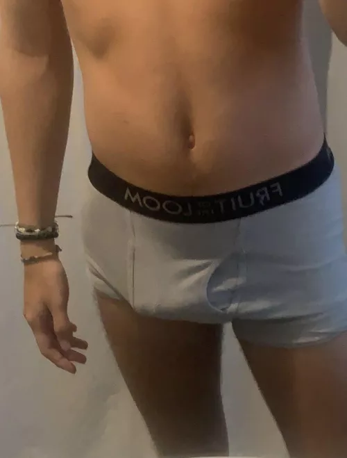 love the way my chubbing cock sits in these (18)