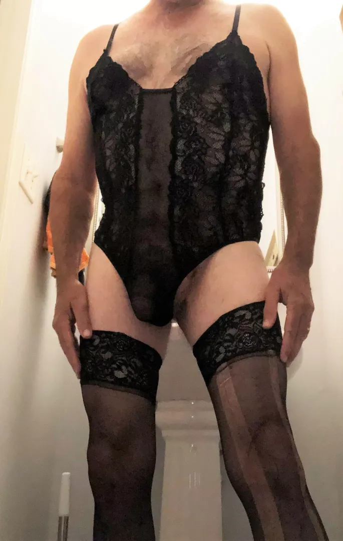 Love wearing sexy things