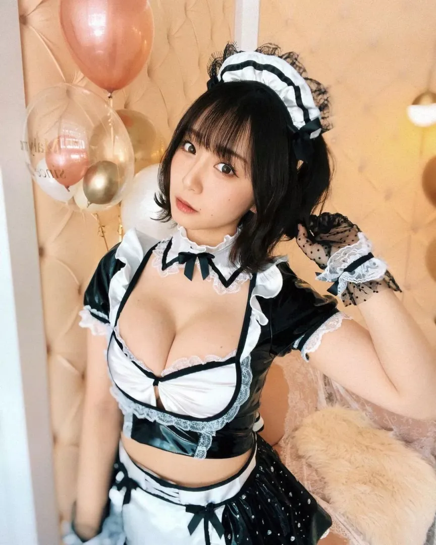 Lovely Asian maid