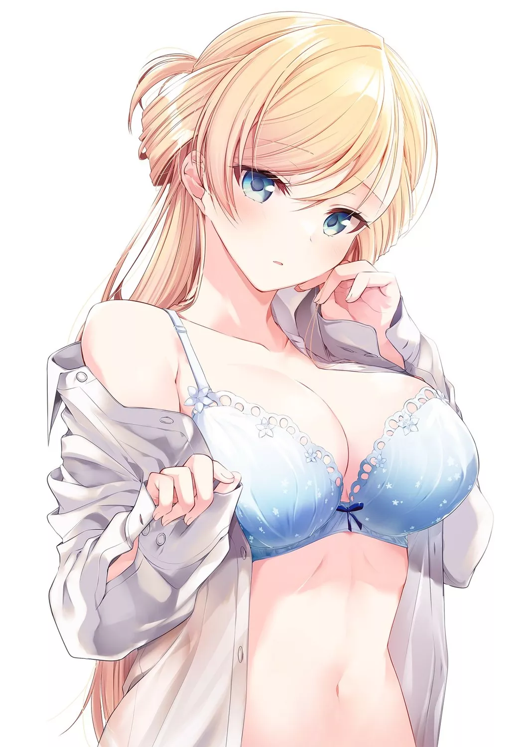 Lovely light blue bra