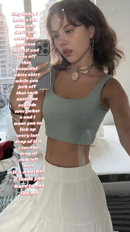 Loving my cum