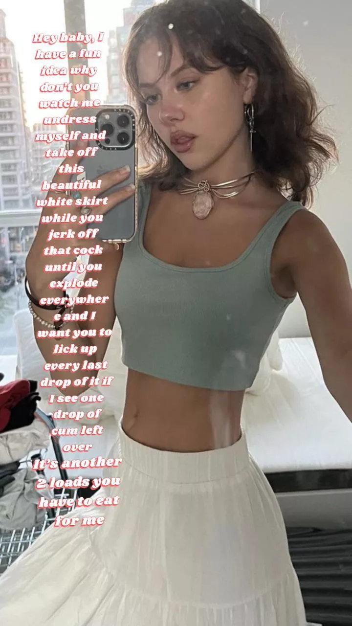 Loving my cum