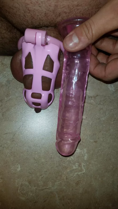 Loving my new cage...but I'm scared it's gonna affect my cock and make it smaller