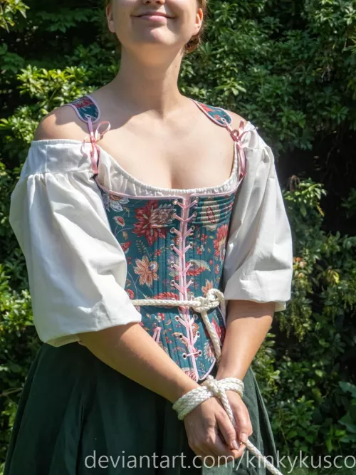 Loving my renfaire bondage play