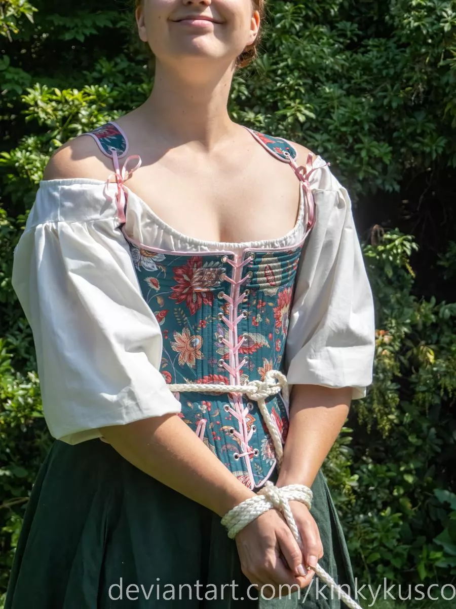 Loving my renfaire bondage play