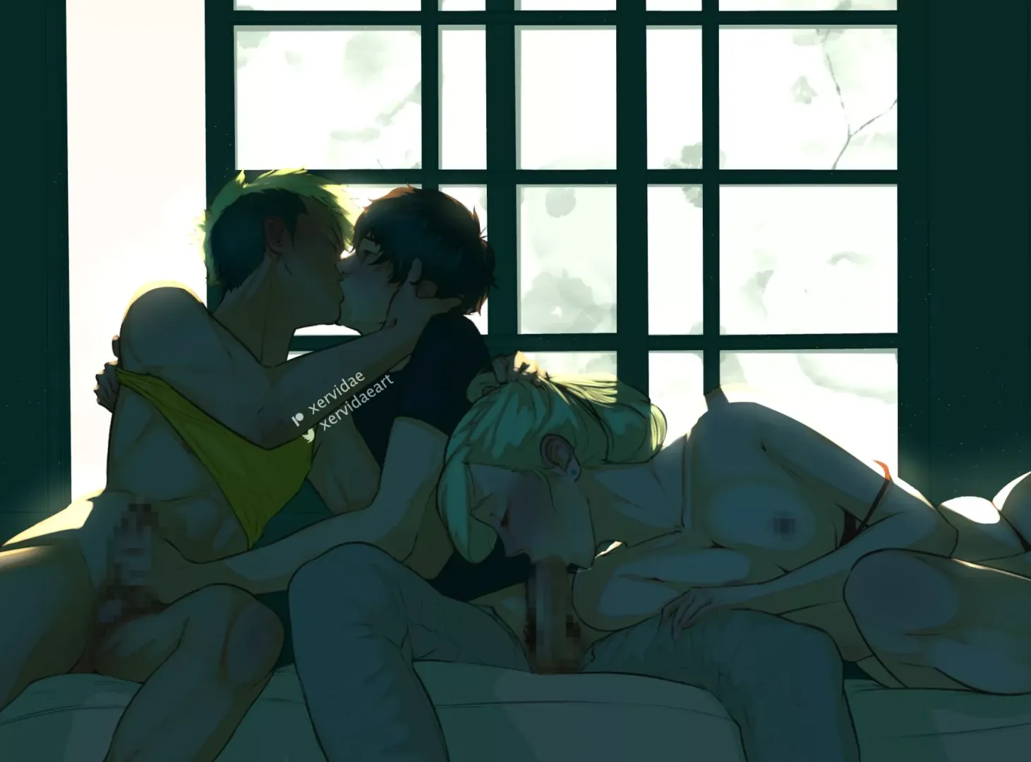 low light (@xervidaeart)