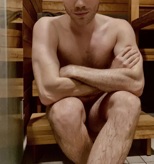 Luckily I have my tiny sauna to relax after long shifts at work