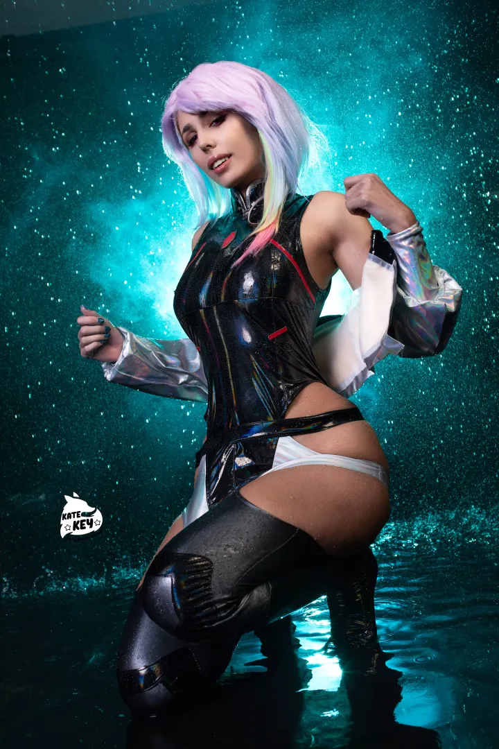Lucy from Cyberpunk Edgerunners by Kate Key