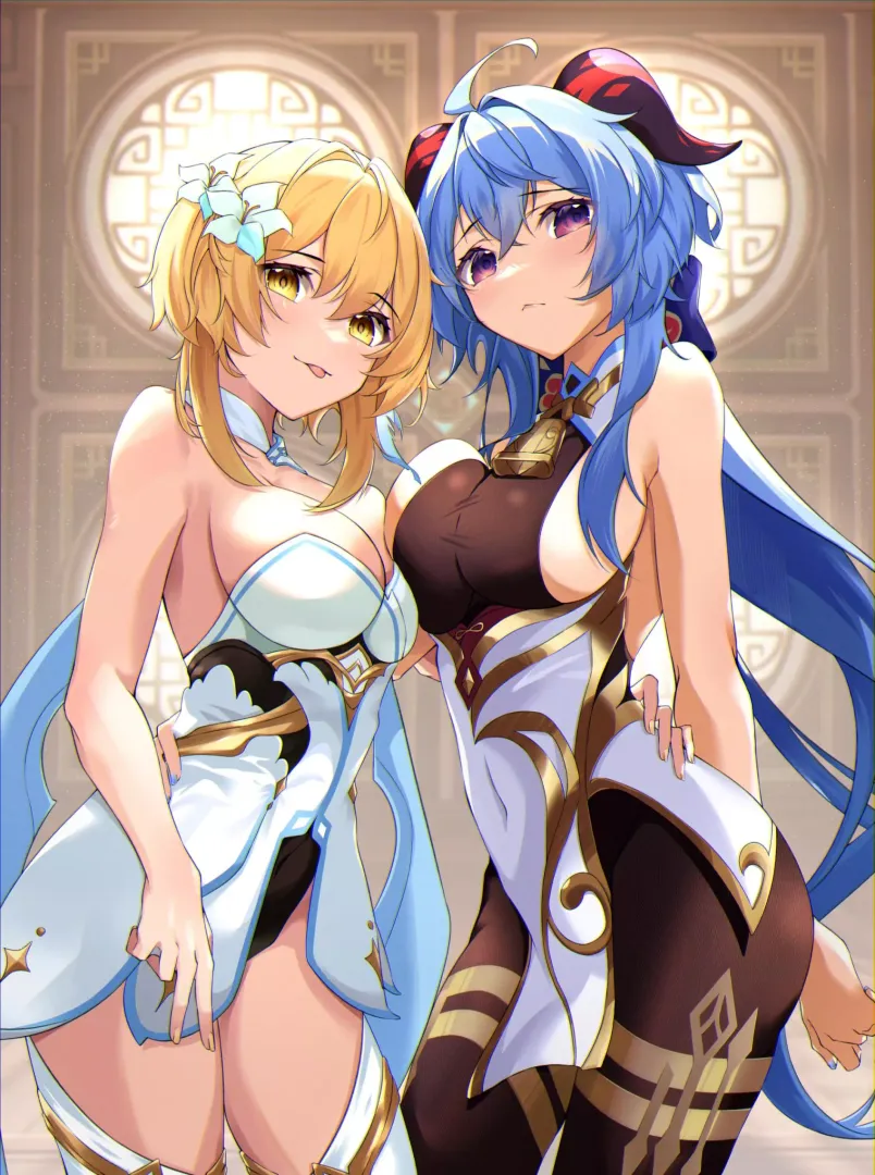 Lumine & Ganyu [Genshin Impact]