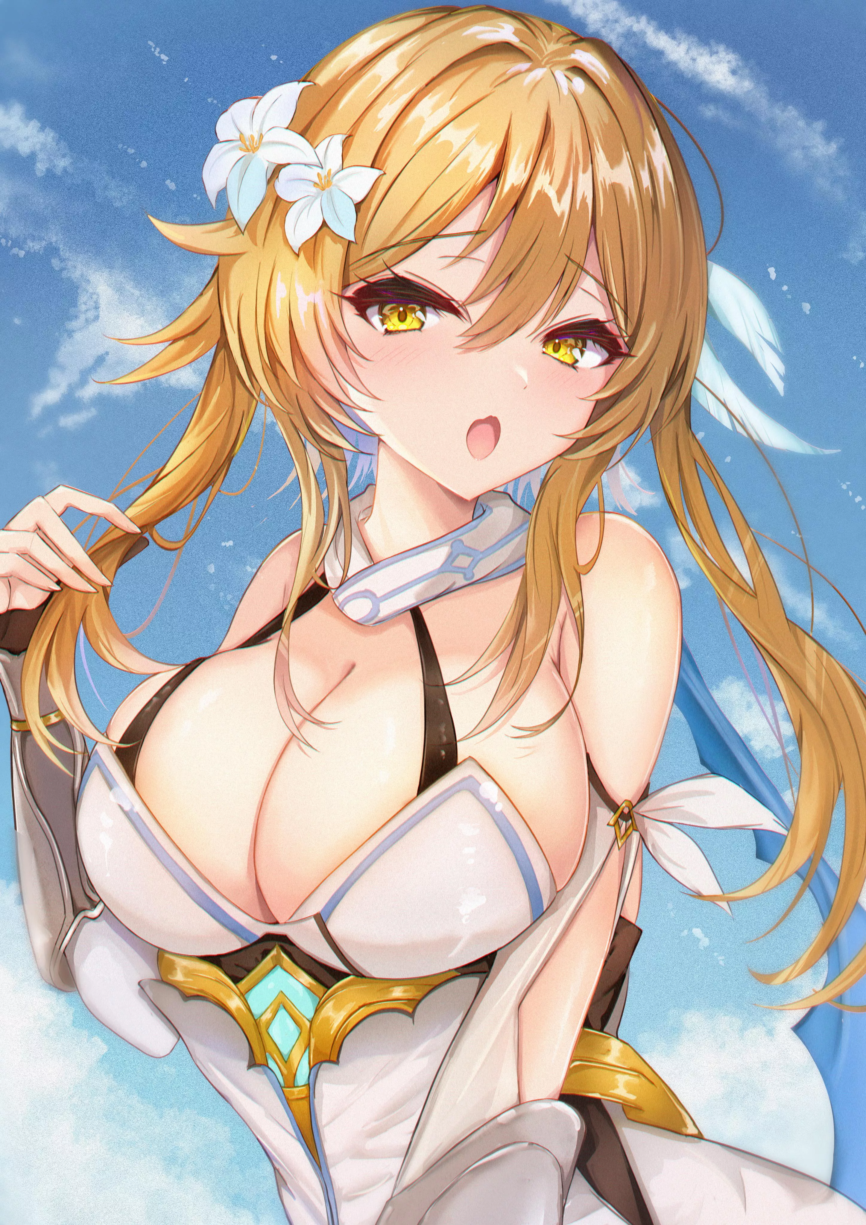 Lumine’s Oppai (Genshin Impact)