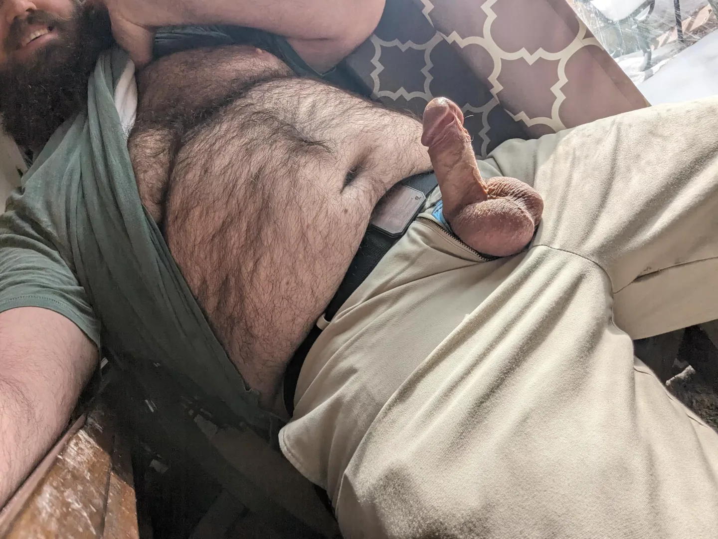 Lunch is served, cum have a taste. 😏😈