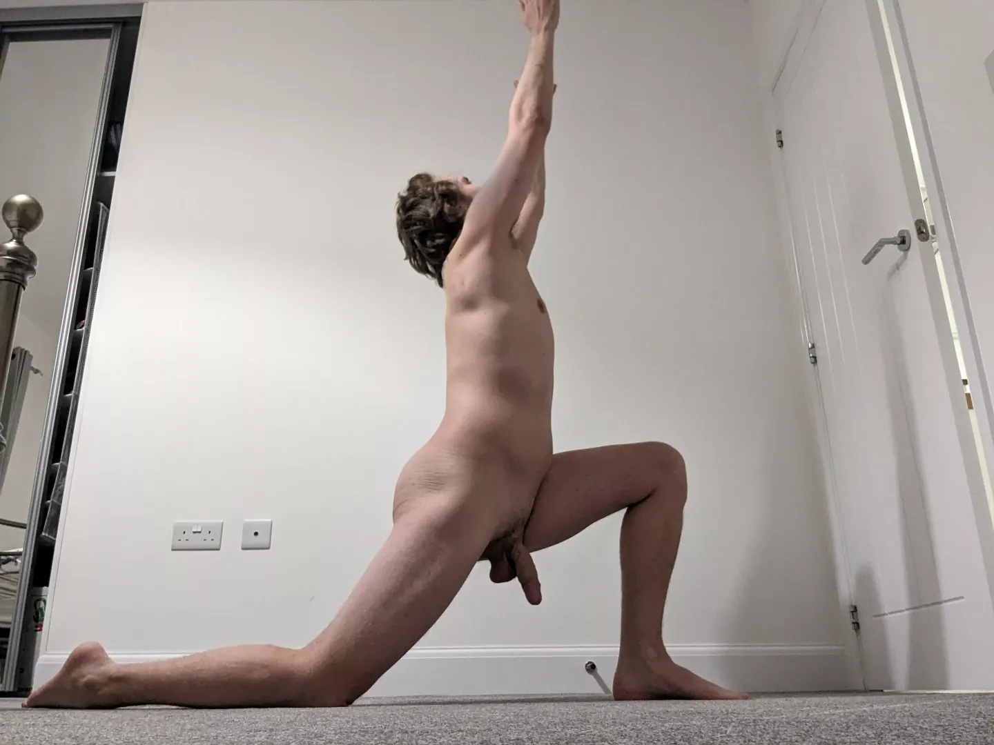 Lunging.