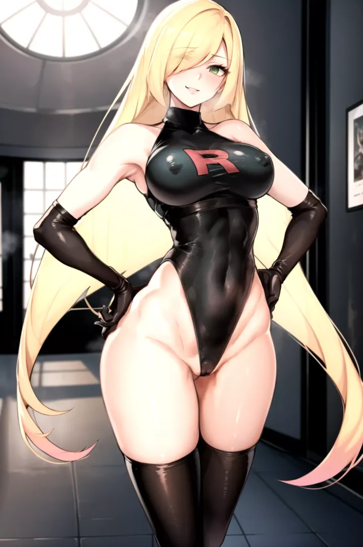 Lusamine Team Rocket's latest recruit and Giovanni's newest bitch