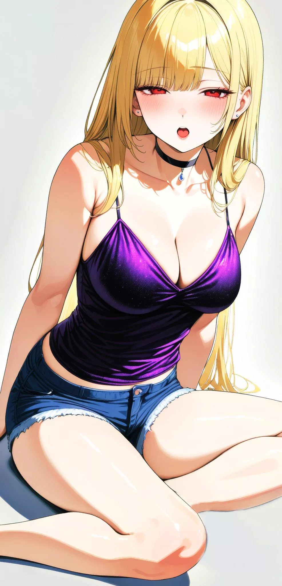 Lustful Gyaru's Thighs