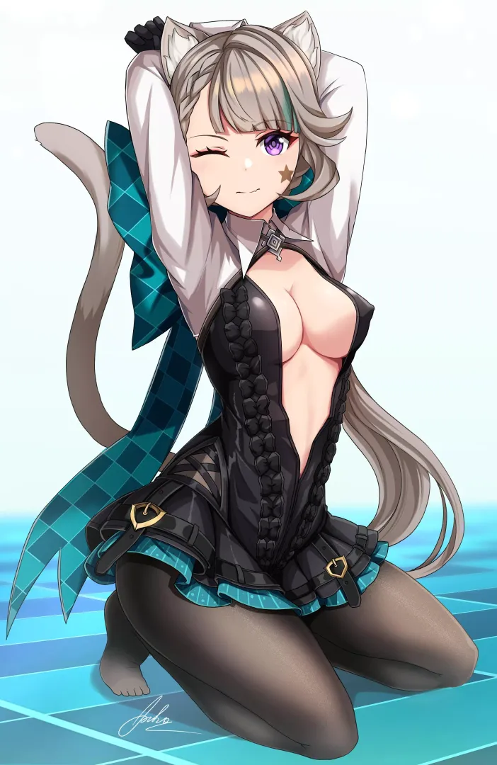 Lynette (Aoikito) [genshin impact]