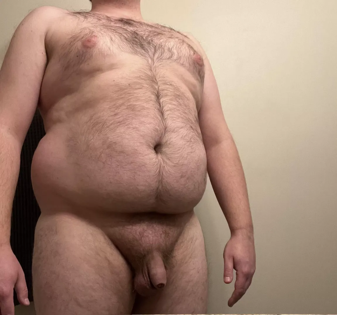[M, 28, 255 lbs, 6’0]. Takes a lot of courage to post a photo like this but hoping to gain some confidence back! Have gained some weight recently and struggling with the way I look.