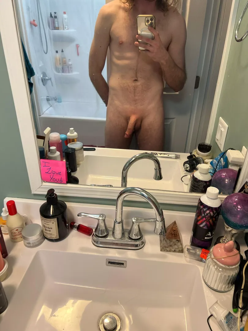 (M) goodmorning all hope you enjoy my nude body. #no erections