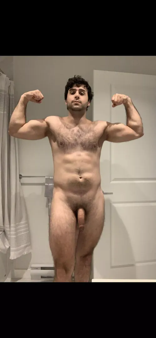 (M) How’s my firefighter bod?