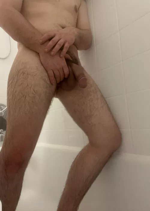 (M) really shy about it