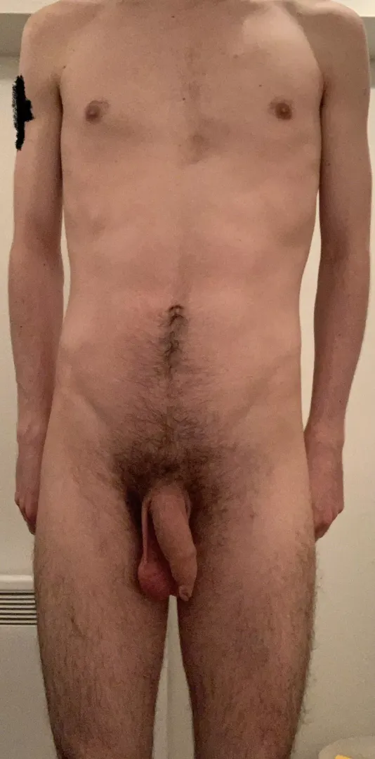 M - Tried shaving and trimming, not sure I like it