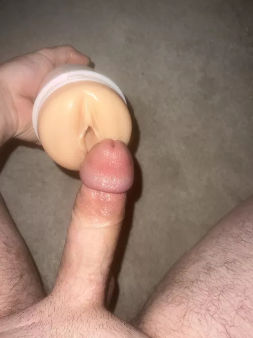(M) Wishing I could slide into the real thing 😈😈