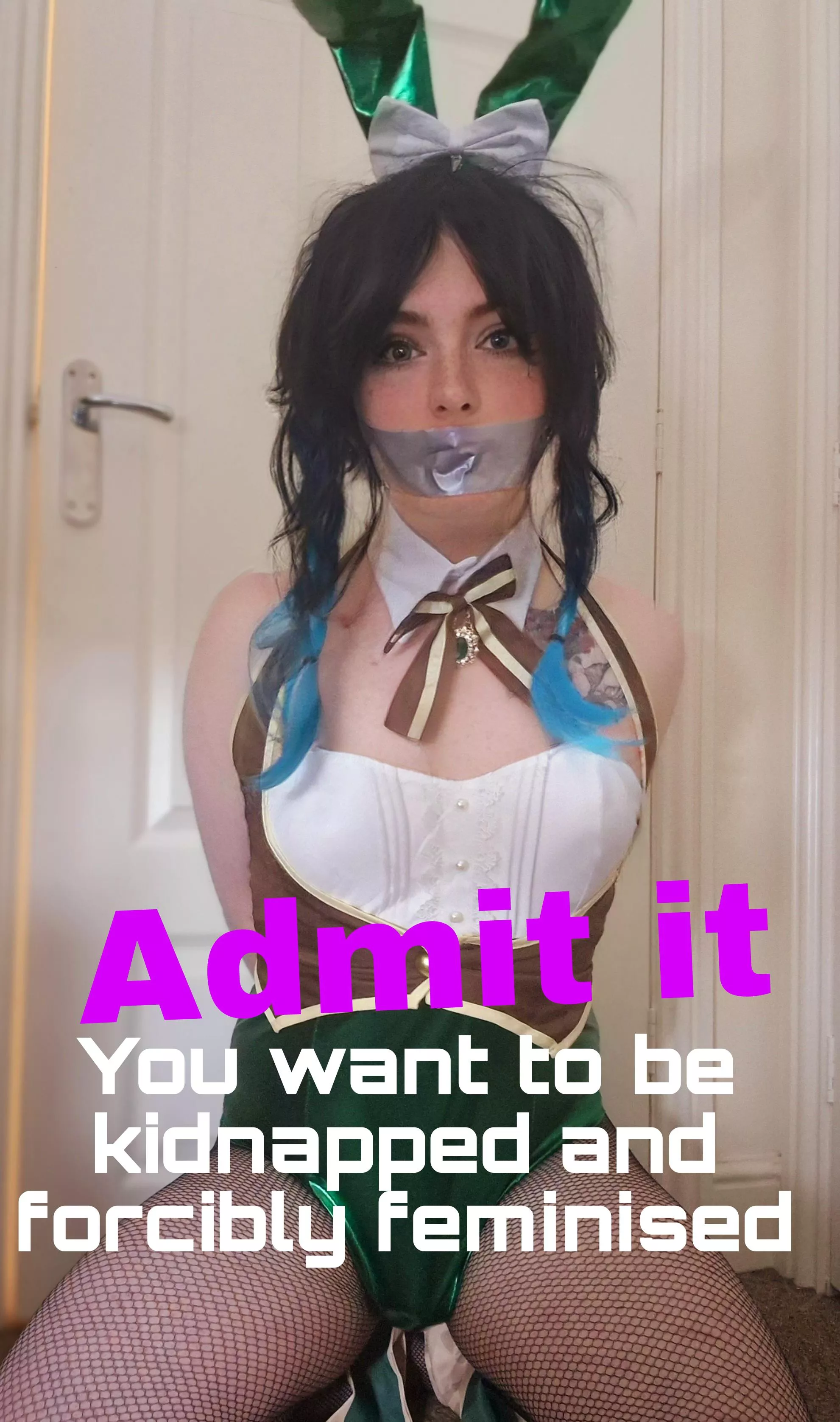 Made a caption of myself