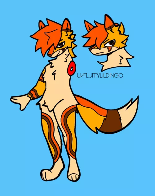 Made Dusk a new ref sheet :3 (Base by Ghost)