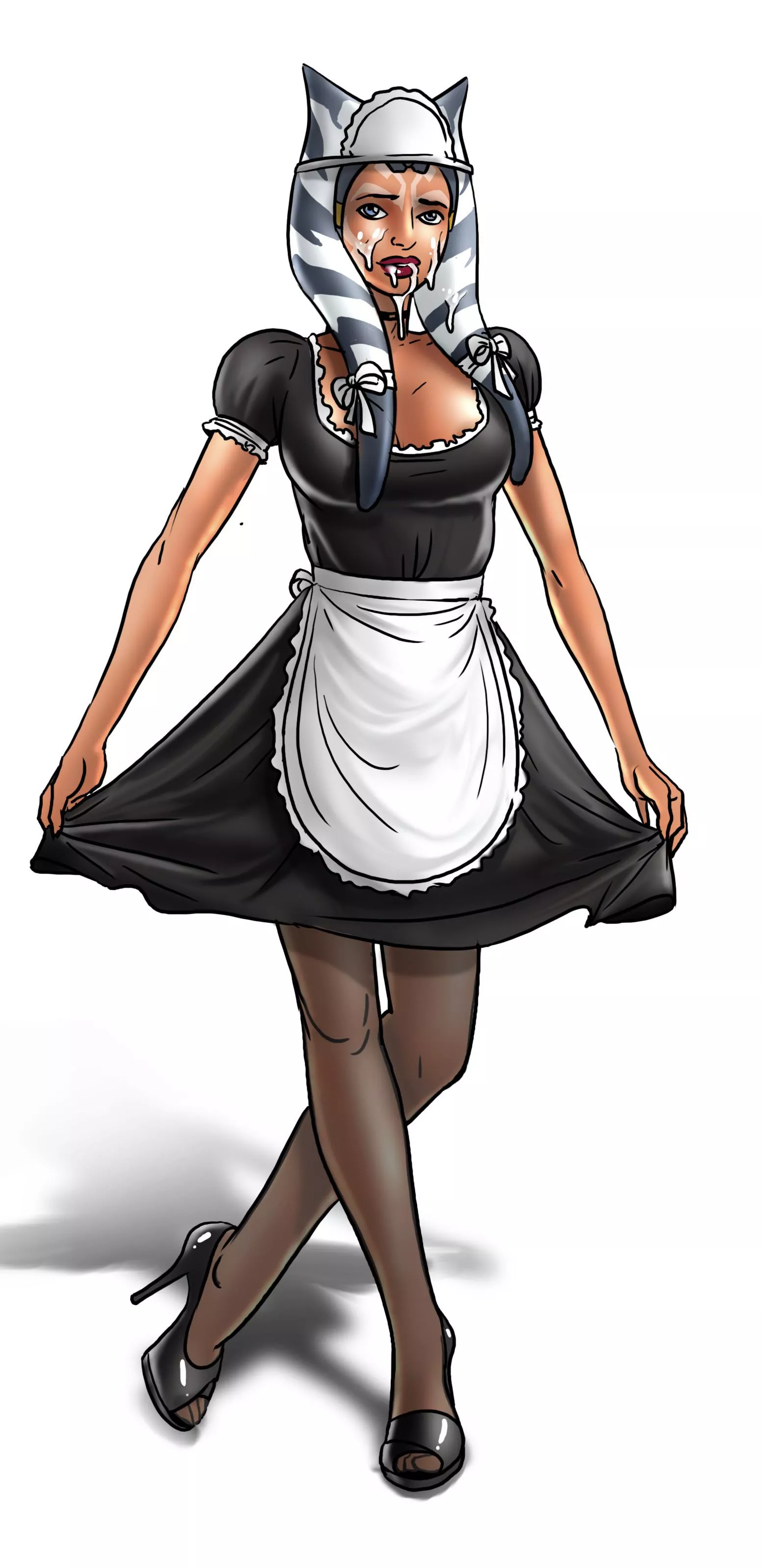 Maid Ahsoka (Art By Erenisch)