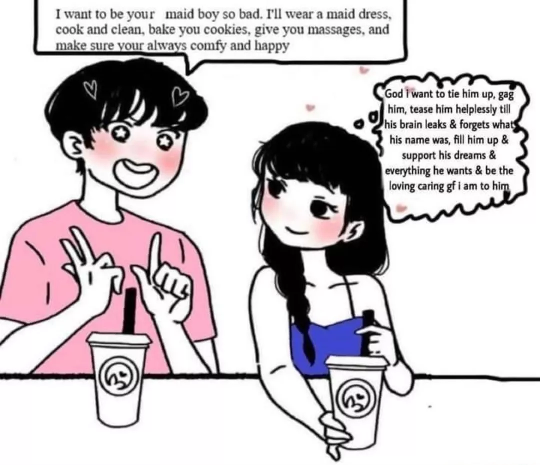 maid boi moment