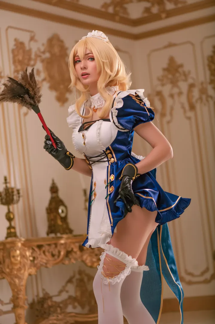 Maid outfit Jean cosplay by BellatrixAiden