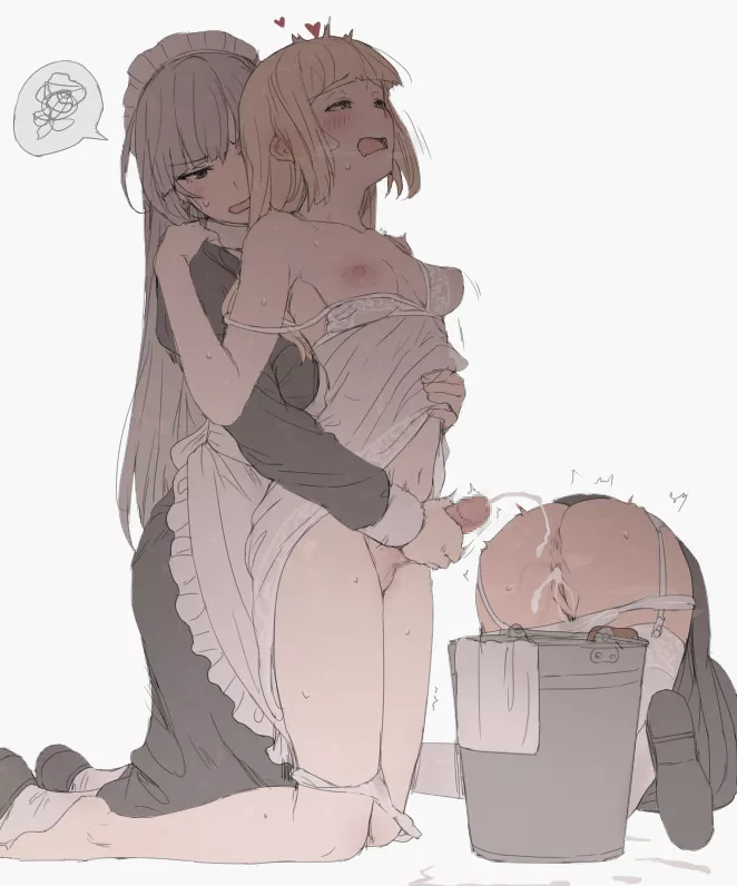 Maid wants every drop