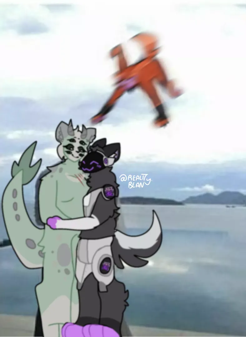 make assumptions about me and my wife(my friend accidentally photo bombed the picture X3)