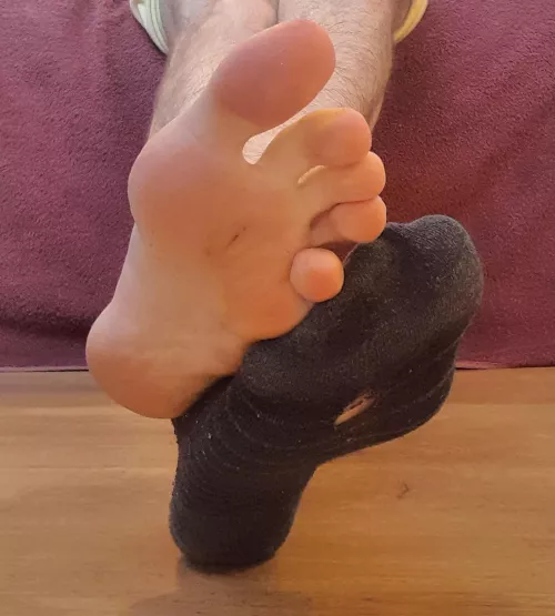 Make my foot wet and you'll get the other one