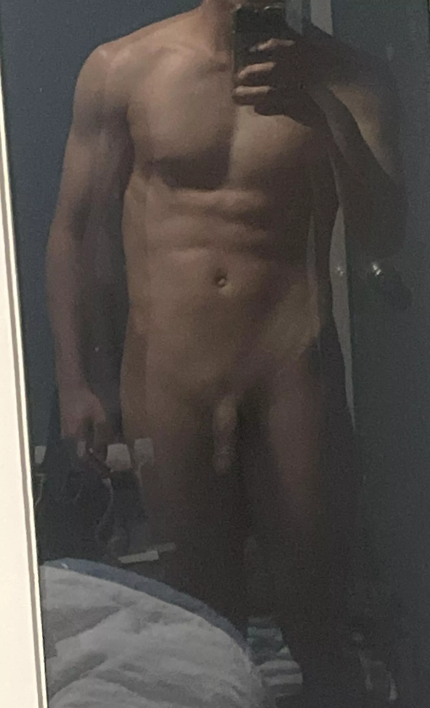 Makeshift mirror