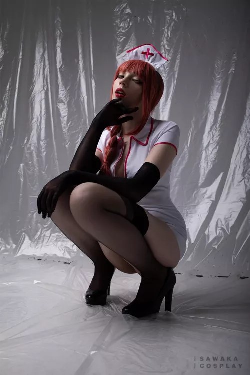 Makima Chainsaw man cosplay by Sawaka