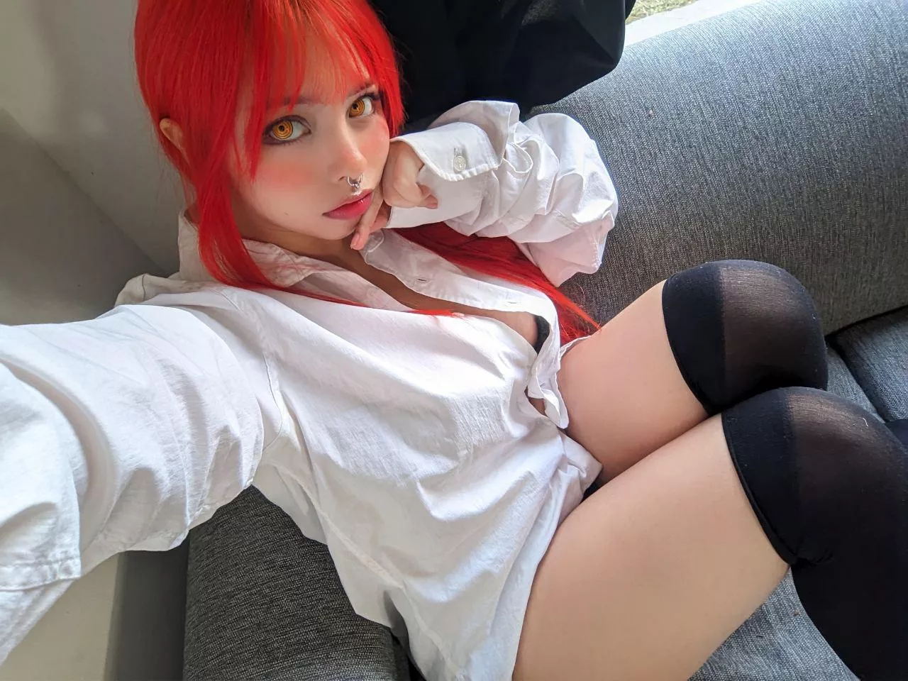 Makima if she was ur gf