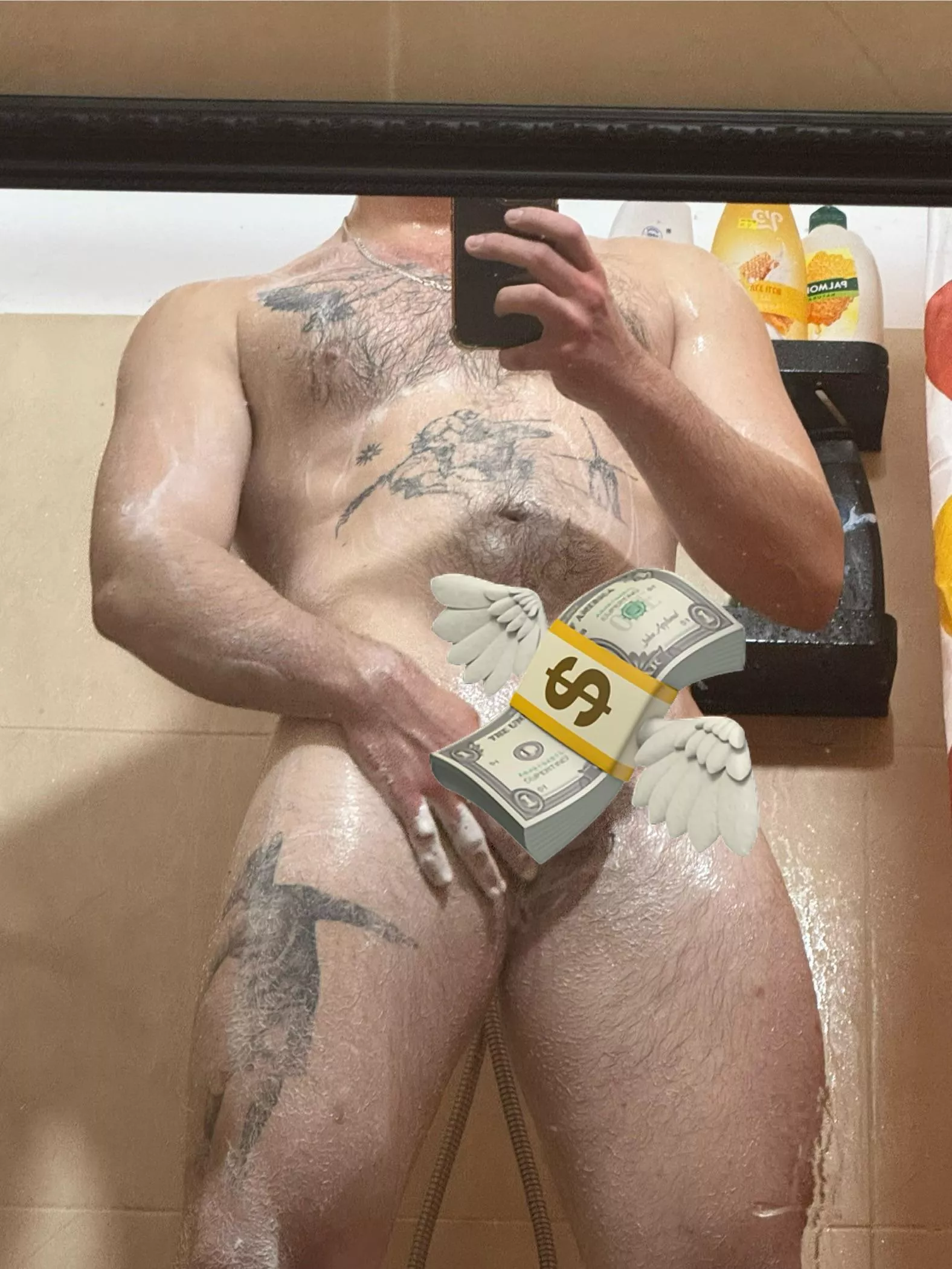 Making it rain in the shower 