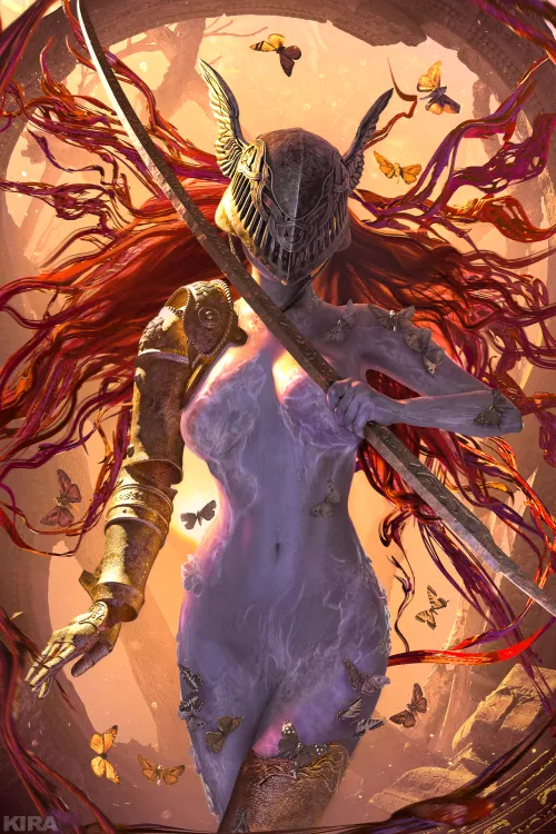 Malenia Blade of Miquella from Elden ring by itsclaire.sea