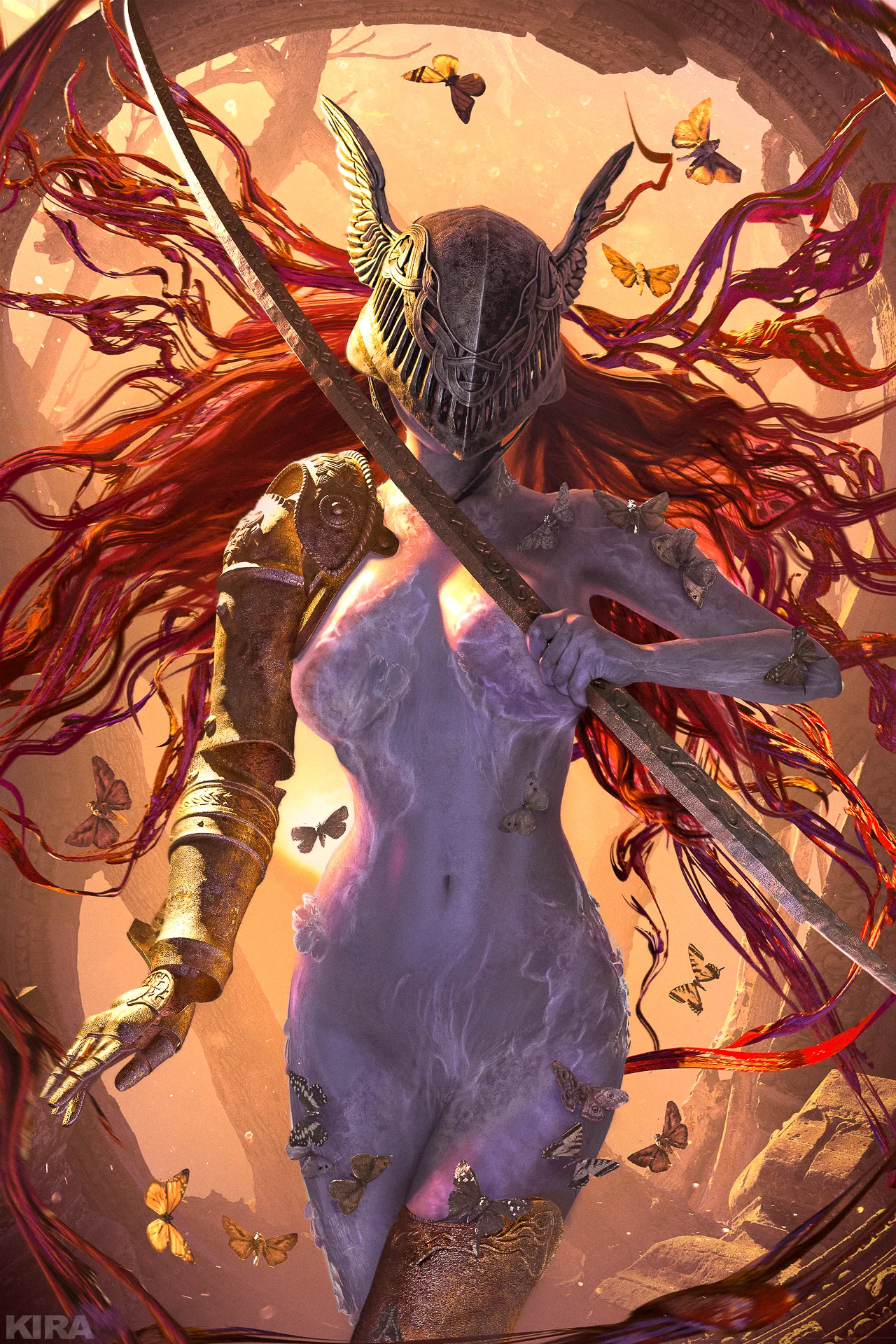 Malenia Blade of Miquella from Elden ring by itsclaire.sea