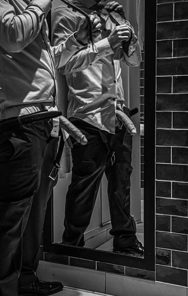 Man in the mirror