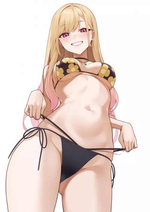 Marin Kitagawa Showing Off Her Bikini (My Dress Up Darling)