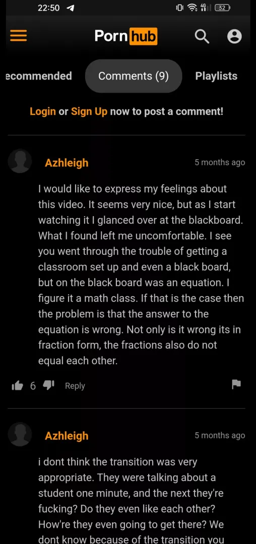 Math and porn