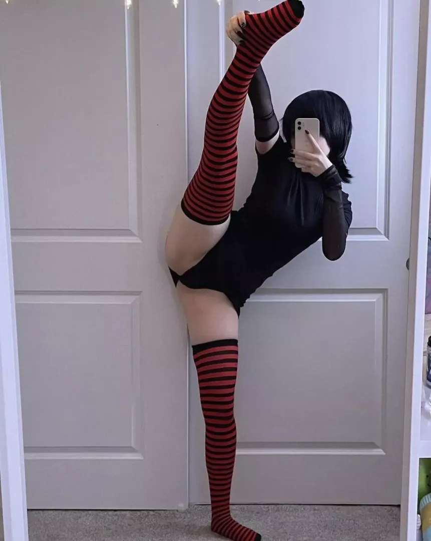 Mavis wants to get stretched today... [F]
